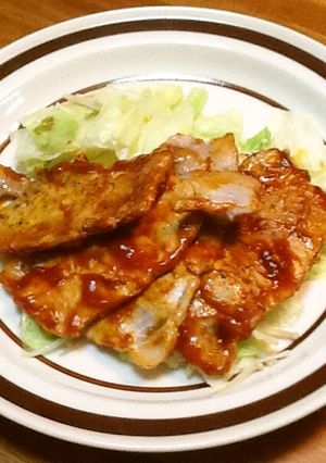お弁当にも☆オイスター入☆ポークチャップ-レシピのメイン写真