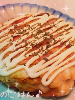 【ヘルシー】豆腐のお好み焼き-レシピのメイン写真