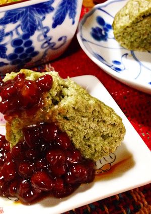 よもぎと八穀甘酒の蒸しパン-レシピのメイン写真