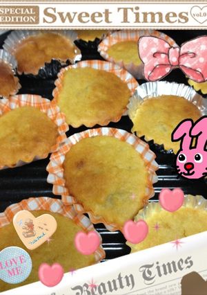 簡単混ぜるだけ！かぼちゃケーキ-レシピのメイン写真