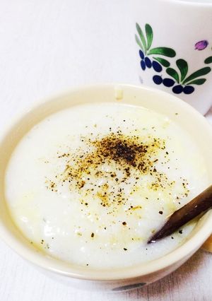 朝ごはんに＊簡単すぎる！リゾット-レシピのメイン写真