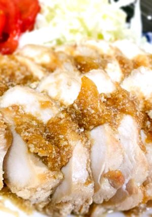 レンジで簡単！鶏胸肉のチャーシュー風-レシピのメイン写真