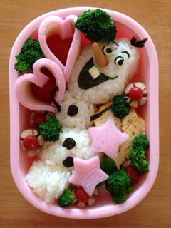オラフ キャラ弁-レシピのメイン写真