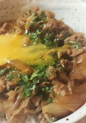 簡単＊安くてシンプルな 汁だく牛丼-レシピのメイン写真