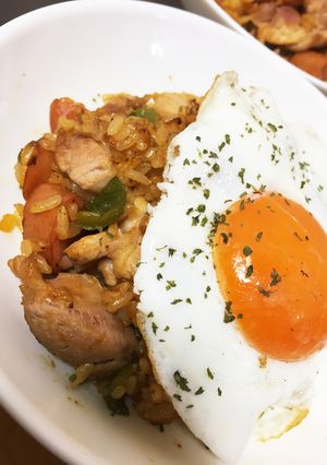 ジャンバラヤ風 炒め-レシピのメイン写真