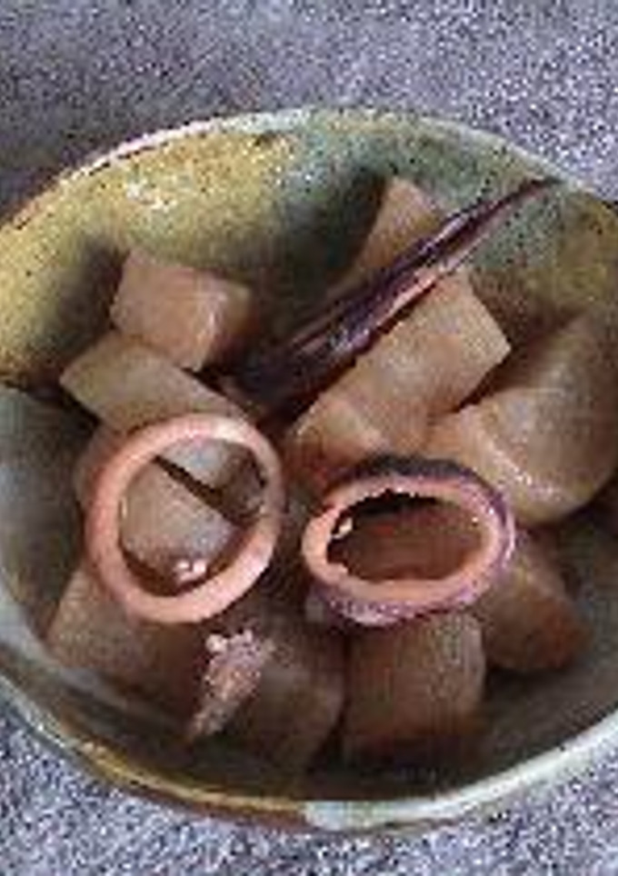 大根とイカの煮物-レシピのメイン写真