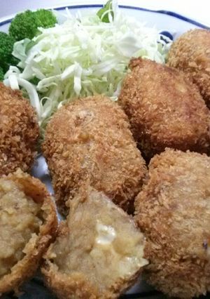 余ったカレーで☆簡単チーズinコロッケ-レシピのメイン写真