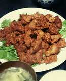 ☆鶏ﾓﾓ肉で冷めても柔らか唐揚げ☆