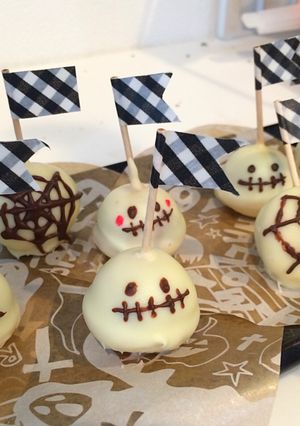 ハロウィン★おばけロリポップ-レシピのメイン写真