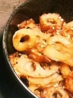 あっという間!ちくわとれんこんのきんぴら-レシピのメイン写真