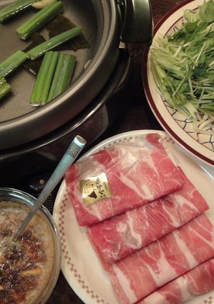 我が家の豚しゃぶをBRIしゃぶで!-レシピのメイン写真