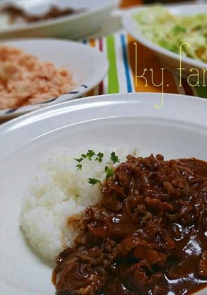 ハヤシライス-レシピのメイン写真