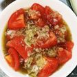 家族に好評。トマトサラダ