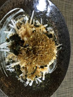 ジャコと大根のワサビドレッシングサラダ-レシピのメイン写真