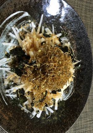 ジャコと大根のワサビドレッシングサラダ-レシピのメイン写真