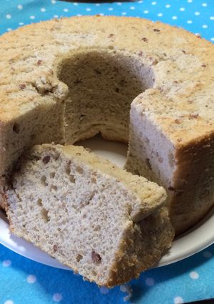 バナナと小豆のシフォン-レシピのメイン写真