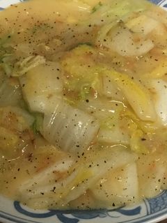 【超簡単】白菜と小エビのクリーム煮-レシピのメイン写真