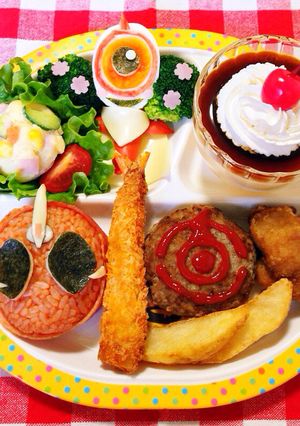仮面ライダー ゴースト お子様ランチ♪-レシピのメイン写真