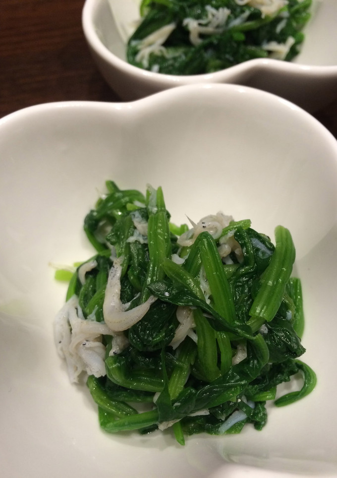 ほうれん草のしらす和え-レシピのメイン写真
