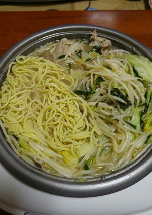 ☆♪もやし♪なべなべ☆♪ﾗｰﾒﾝ-レシピのメイン写真