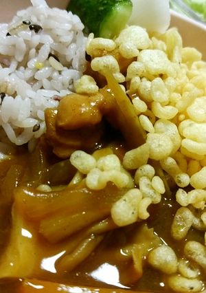 カレーライスon揚げ玉～この味はっ！？～-レシピのメイン写真