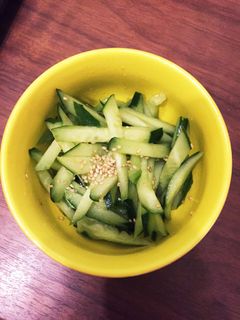 やみつき!3分☆きゅうりの浅漬け風味-レシピのメイン写真