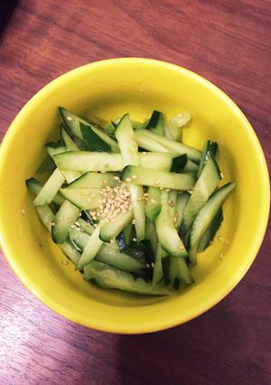 やみつき！3分☆きゅうりの浅漬け風味-レシピのメイン写真