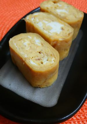 甘辛おかかの卵焼き-レシピのメイン写真