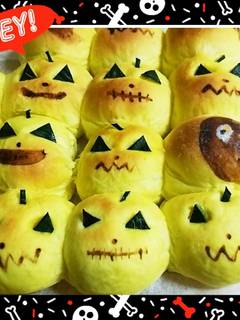 ハロウィンおばけちぎりパン by pumママ 【クックパッド】 簡単 