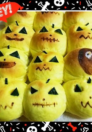 ハロウィンかぼちゃちぎりぱん♪-レシピのメイン写真