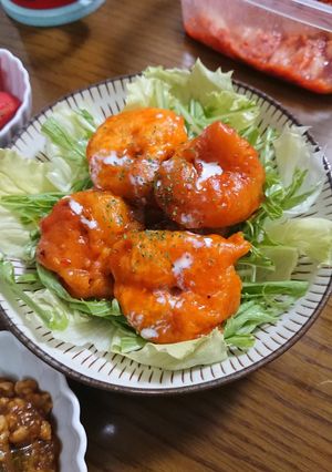 我が家の美味しいエビチリ♪-レシピのメイン写真