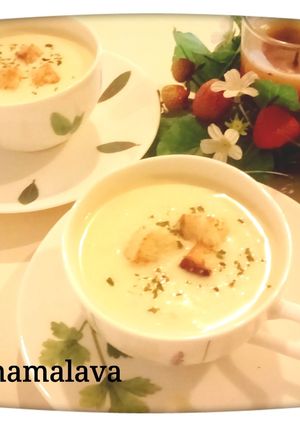 缶で計量！お手軽クリーミーコーンスープ-レシピのメイン写真
