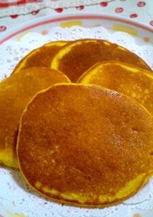 かぼちゃのパンケーキ♡-レシピのメイン写真