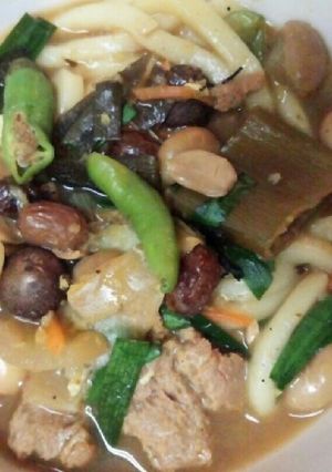 血管ダイエット食556（カレーうどん）-レシピのメイン写真
