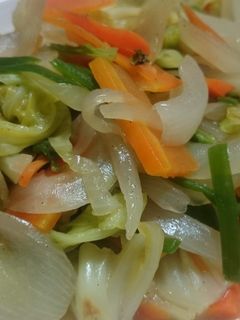 ノンオイル!シャンタン野菜炒め-レシピのメイン写真