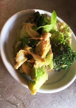 簡単！キャベツとブロッコリーの野菜炒め-レシピのメイン写真