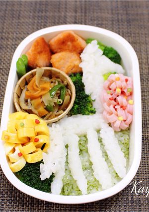 スーホの白い馬 キャラ弁-レシピのメイン写真
