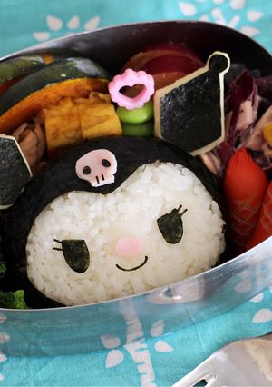 マイメロディ☆クロミちゃんのキャラ弁-レシピのメイン写真