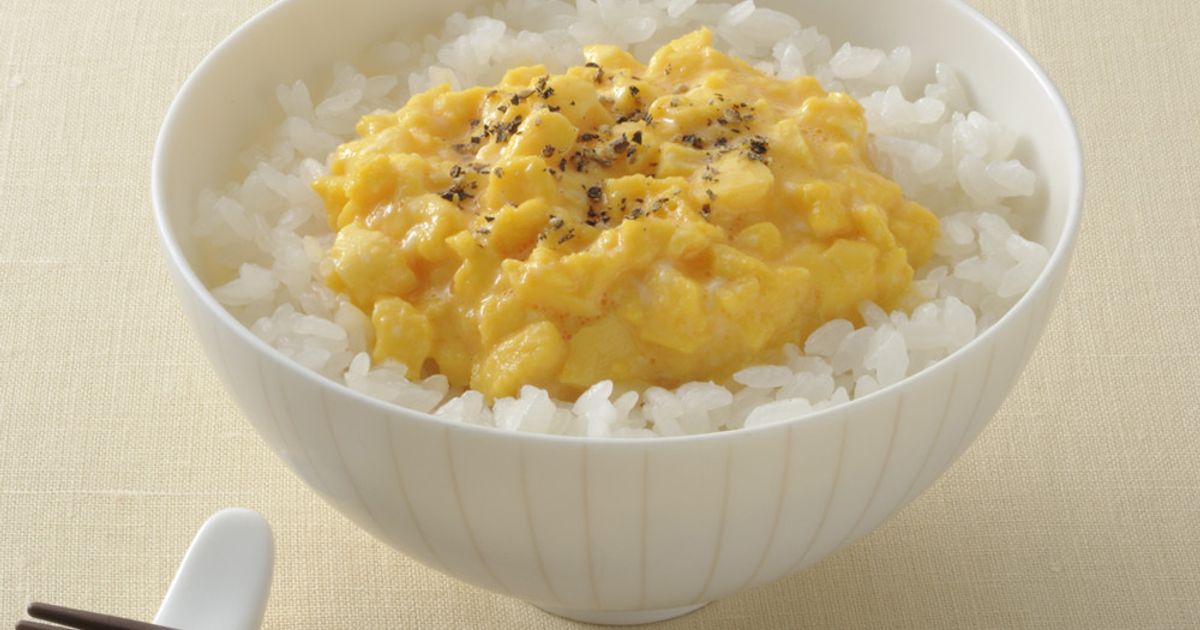 電子レンジを使った半熟たまごかけごはん by イセ食品【公式