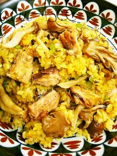 炊飯器で簡単☆鯖の水煮缶で鯖カレーピラフ-レシピのメイン写真