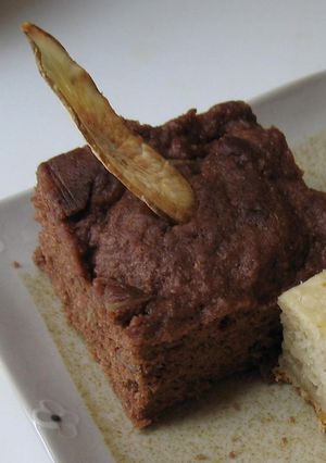 ごぼうの黒んぼケーキ-レシピのメイン写真
