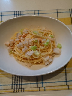 ランチにサクッコリッ?たらこスパゲティ★-レシピのメイン写真