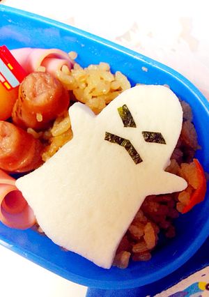 超簡単はんぺんお化け☆お弁当キャラ弁にも-レシピのメイン写真