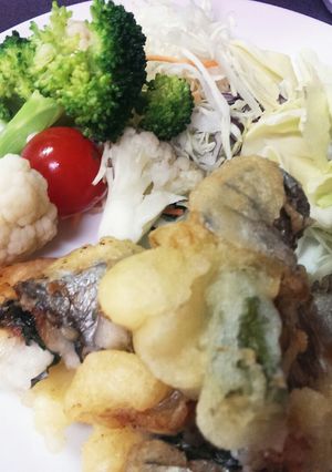 太刀魚のカラフル天ぷら-レシピのメイン写真
