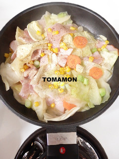 ruhruで作る★キャベツベーコン炒め★-レシピのメイン写真