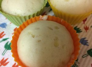 蒸しパン離乳食9か月フォローアップミルク-レシピのメイン写真