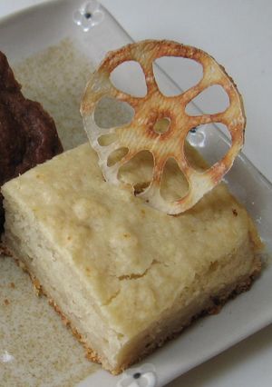 れんこんの色白ケーキ-レシピのメイン写真