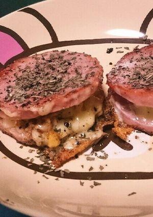 ハムチーズステーキ-レシピのメイン写真
