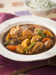 鶏肉の筑前煮風ブラウンシチュー-レシピのメイン写真