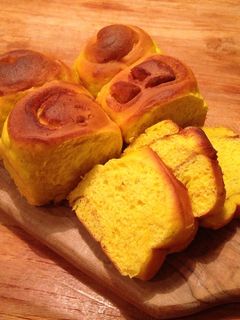 HBパウンド型でふんわりシナモン南瓜パン-レシピのメイン写真